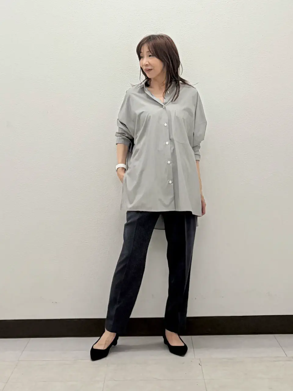 ICB L スタッフ コーディネート画像