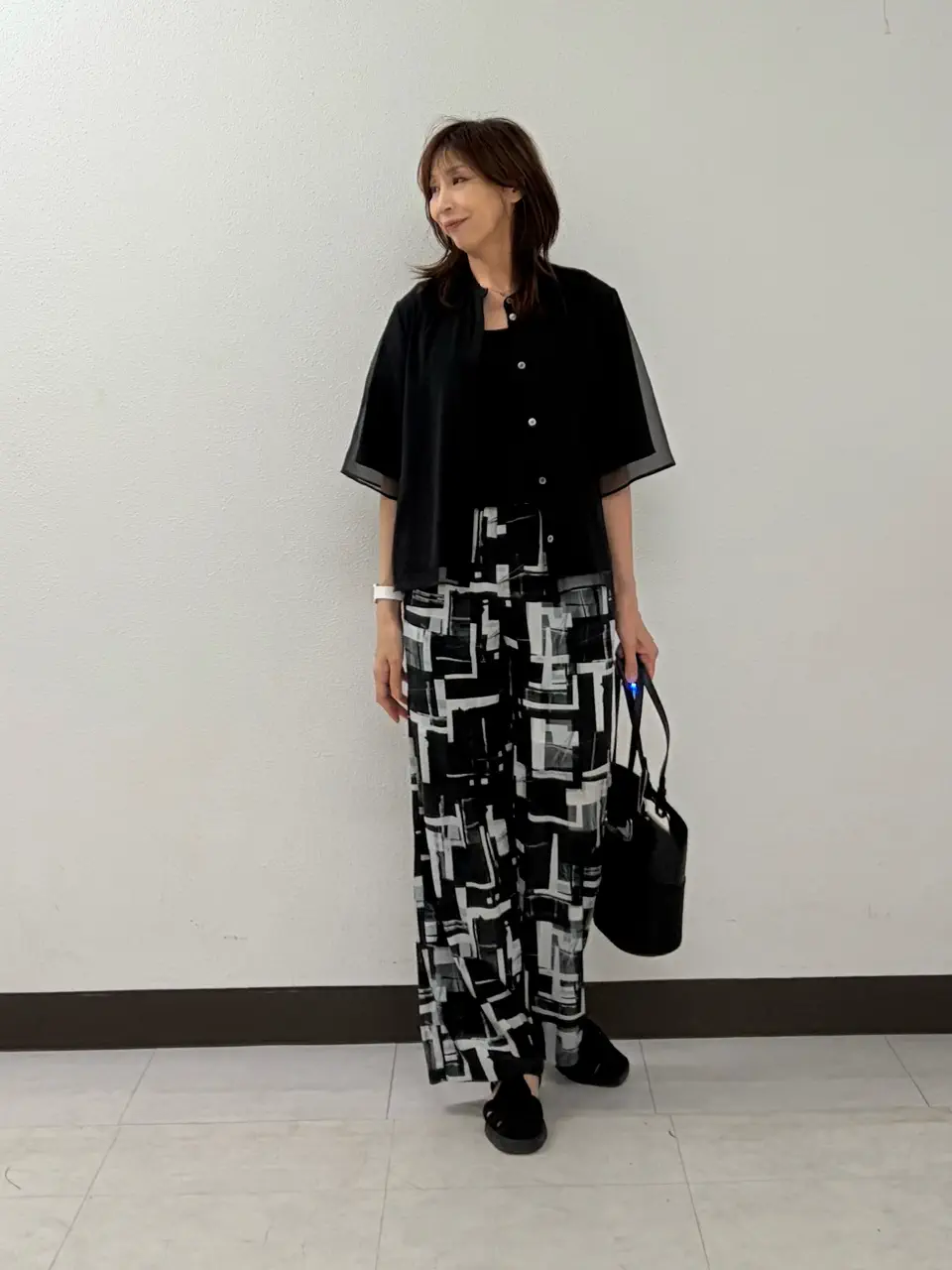 ICB L スタッフ コーディネート画像