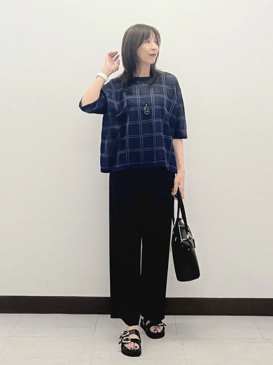 ICB L スタッフ コーディネート画像