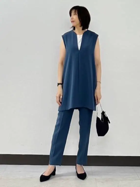 ICB L スタッフ コーディネート画像