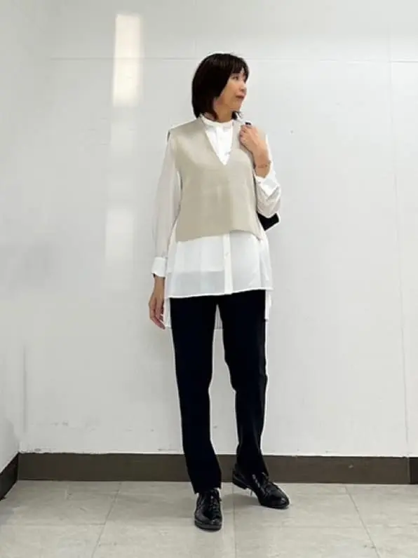 ICB L スタッフ コーディネート画像