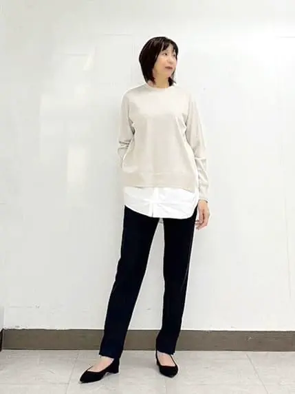 ICB L スタッフ コーディネート画像