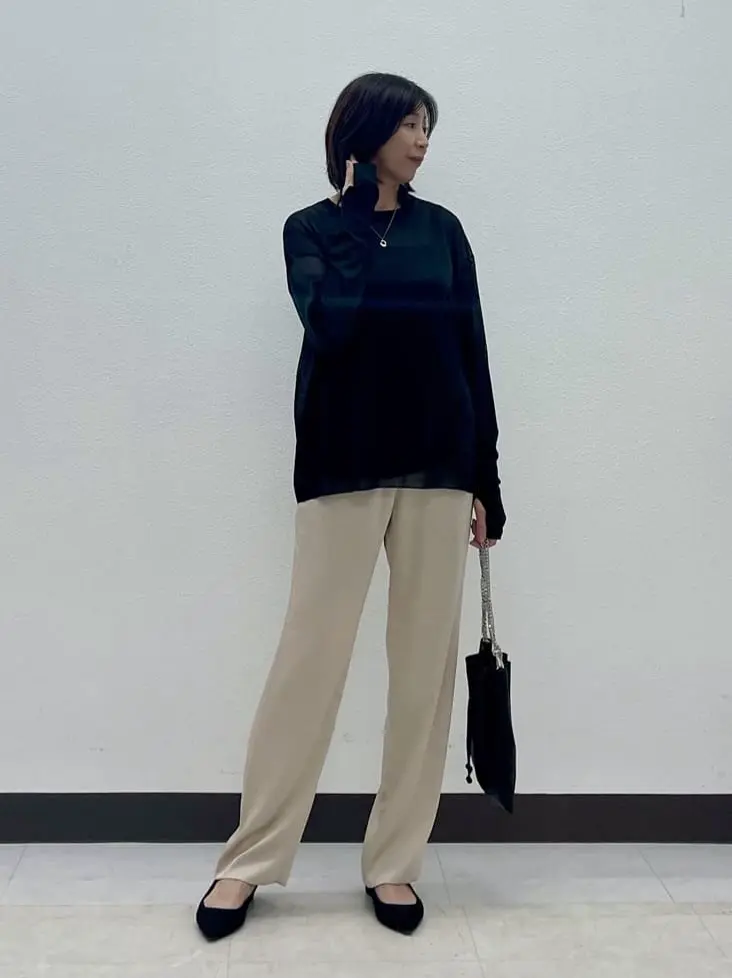 ICB L スタッフ コーディネート画像