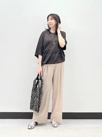 ICB L スタッフ コーディネート画像