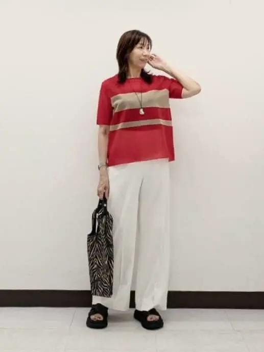 ICB L スタッフ コーディネート画像