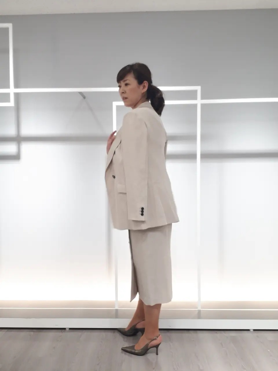 ICB L スタッフ コーディネート画像