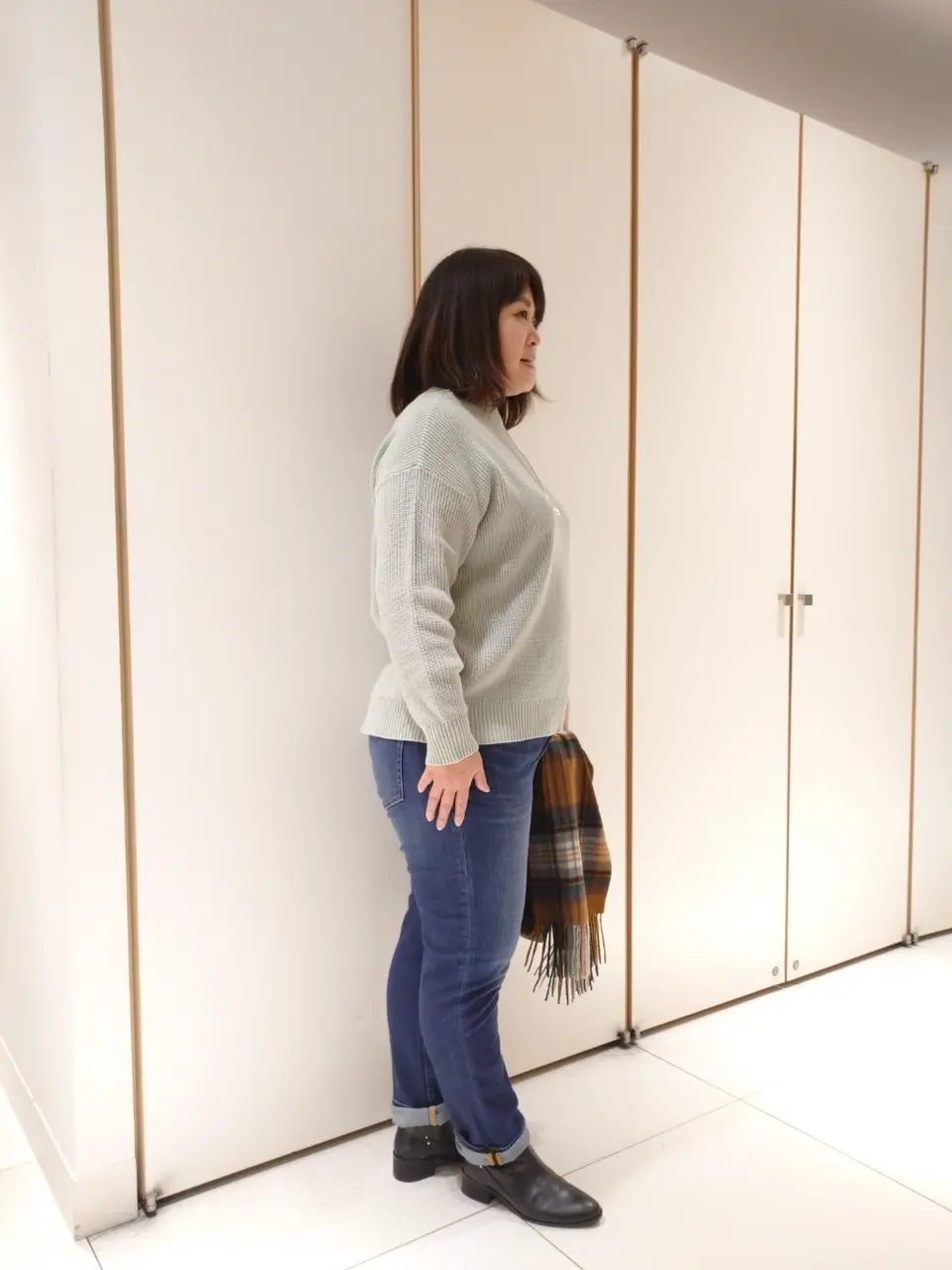 J.PRESS LADIES L 河野 コーディネート画像