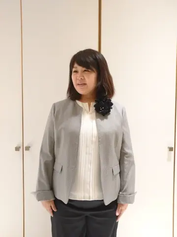 J.PRESS LADIES L 河野 コーディネート画像