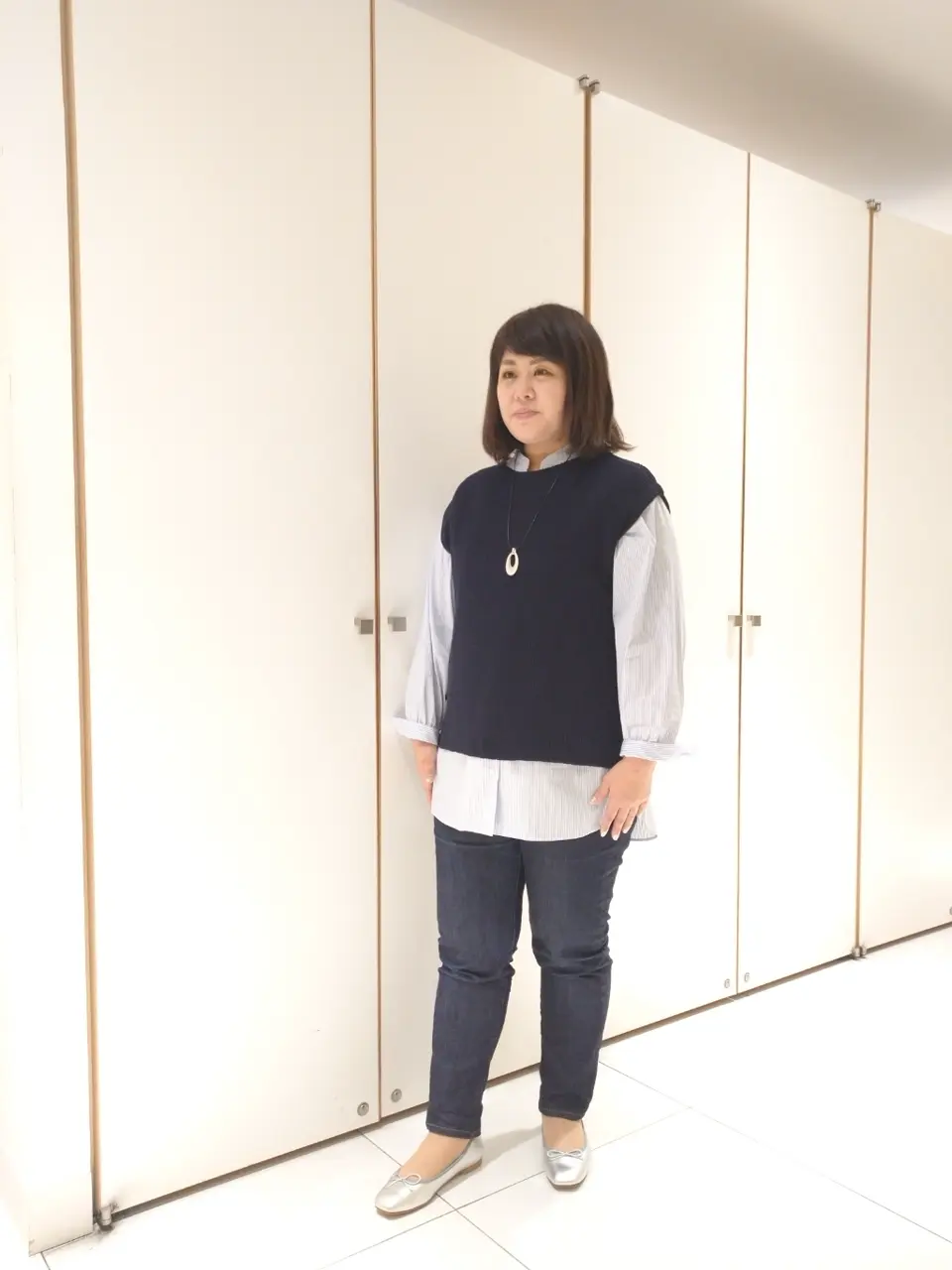 J.PRESS LADIES L 河野 コーディネート画像