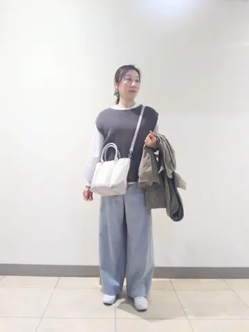 J.PRESS LADIES L スタッフ コーディネート画像