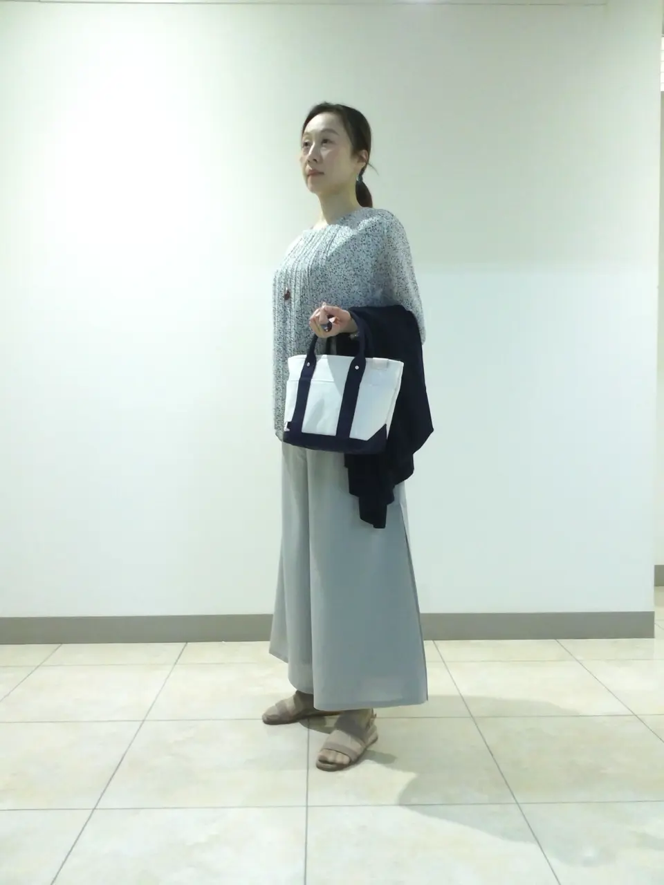 J.PRESS LADIES L スタッフ コーディネート画像