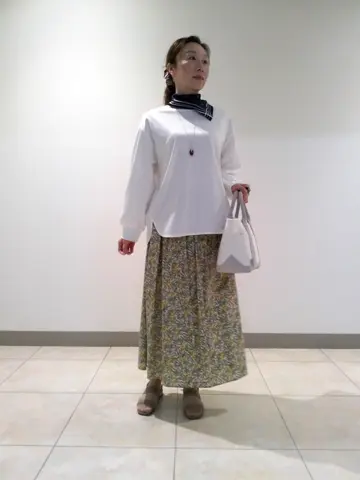 J.PRESS LADIES L スタッフ コーディネート画像