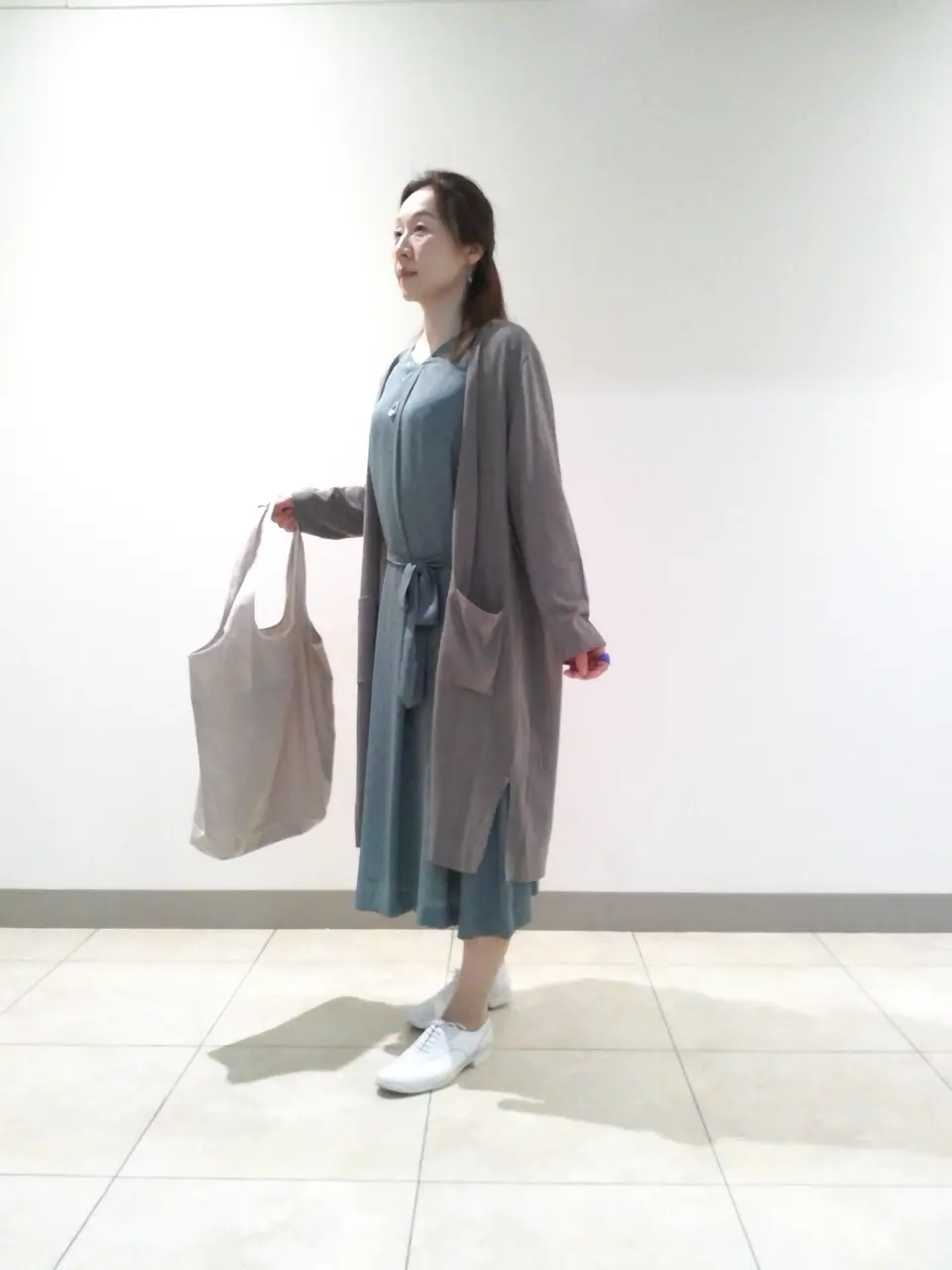 J.PRESS LADIES L スタッフ コーディネート画像