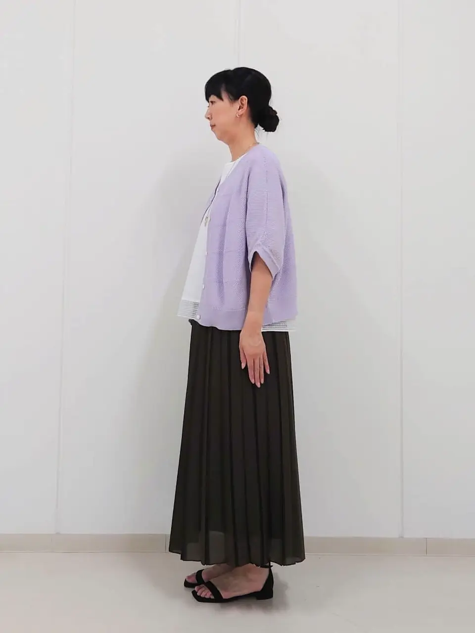 J.PRESS LADIES L スタッフ コーディネート画像