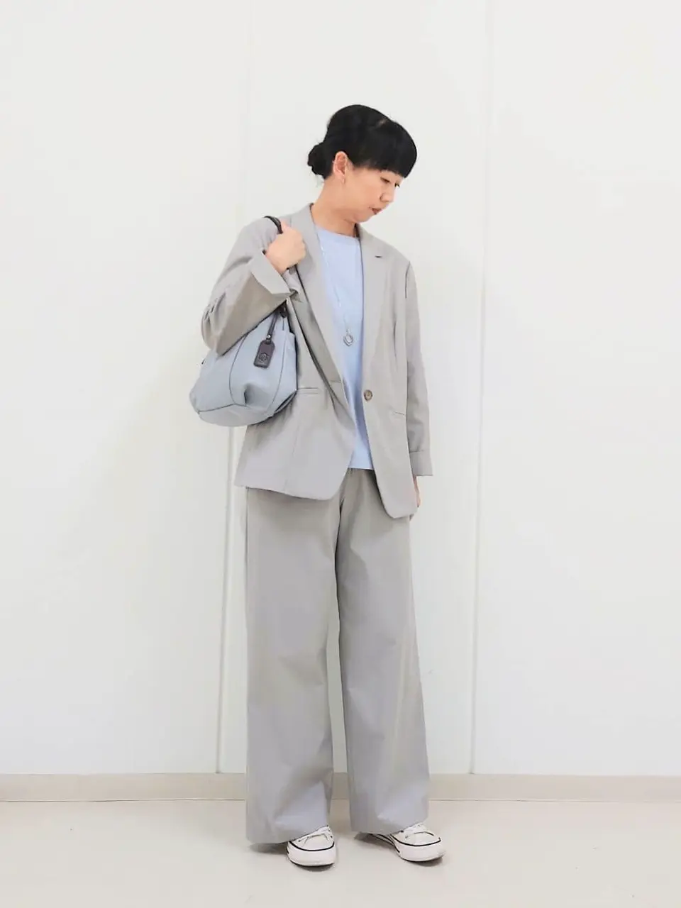 J.PRESS LADIES L スタッフ コーディネート画像