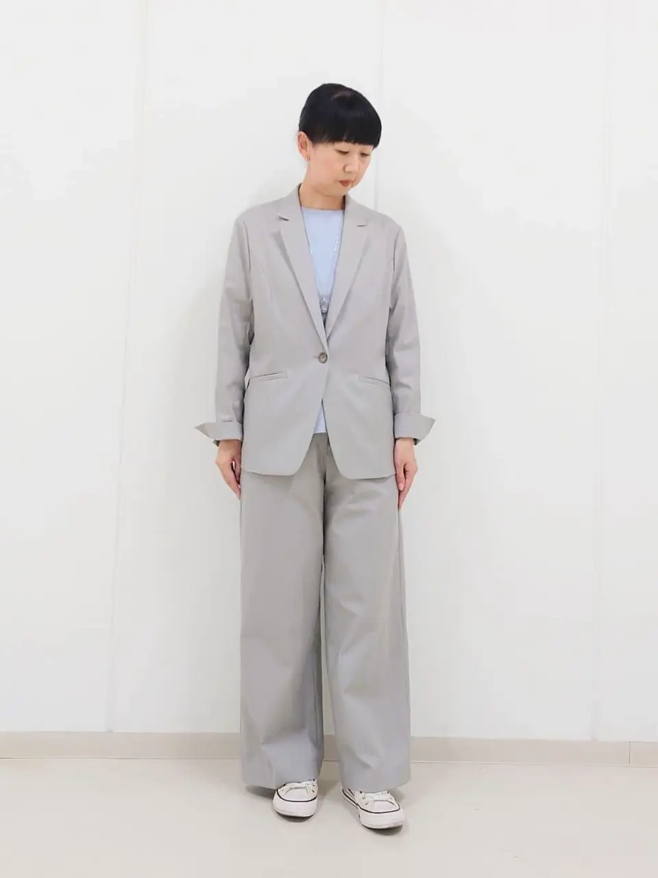 J.PRESS LADIES L スタッフ コーディネート画像