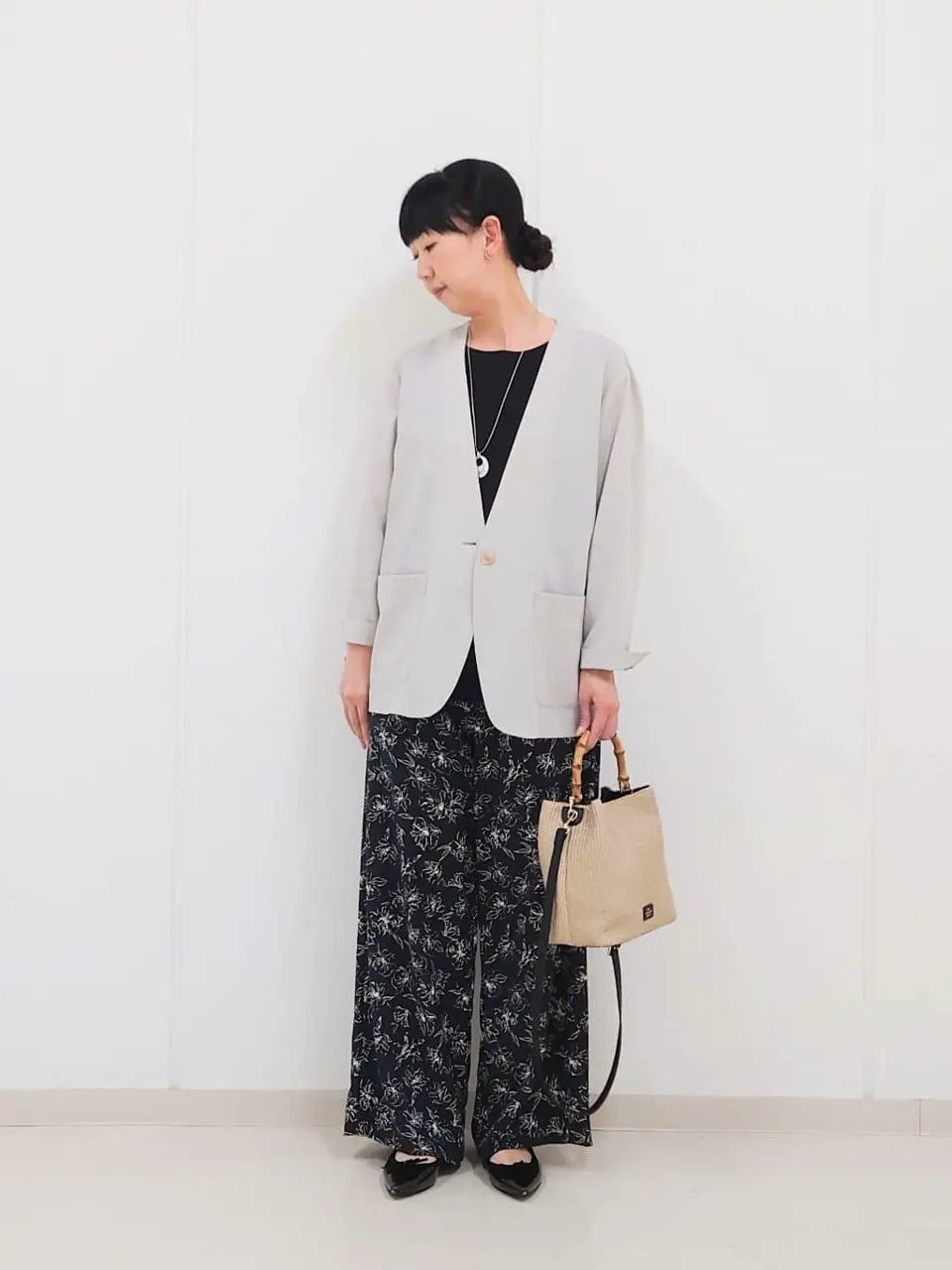 J.PRESS LADIES L スタッフ コーディネート画像