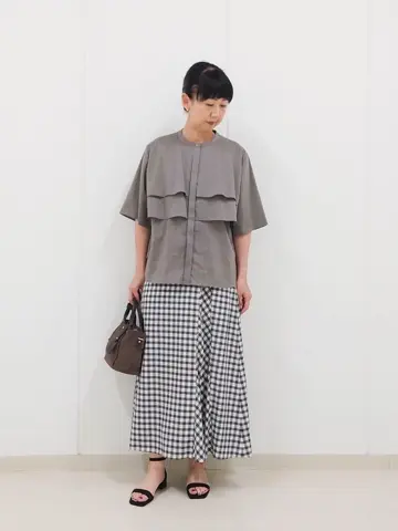 J.PRESS LADIES L スタッフ コーディネート画像