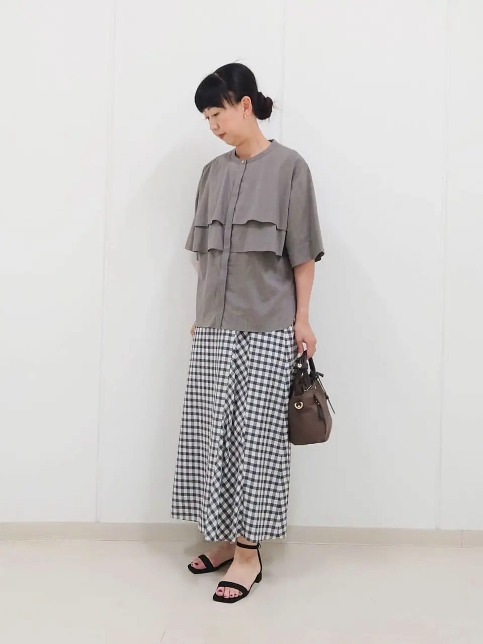 J.PRESS LADIES L スタッフ コーディネート画像