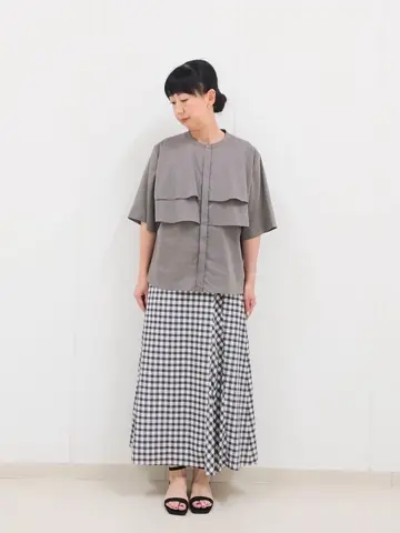 J.PRESS LADIES L スタッフ コーディネート画像