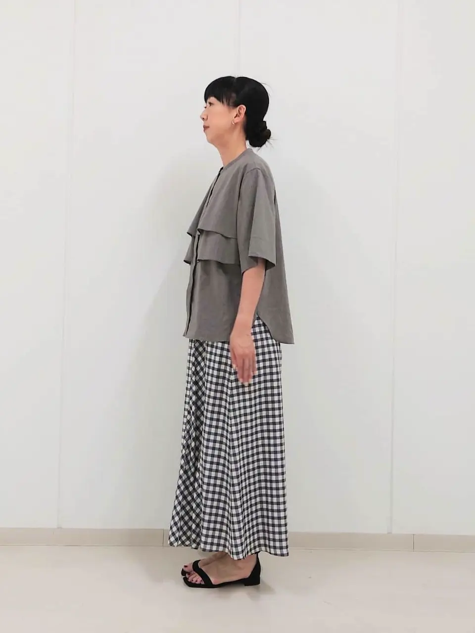 J.PRESS LADIES L スタッフ コーディネート画像