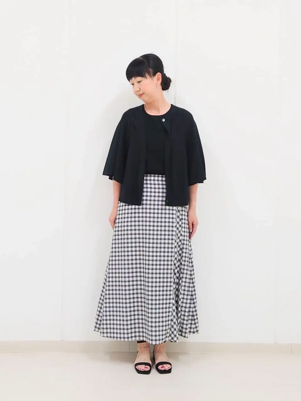 J.PRESS LADIES L スタッフ コーディネート画像