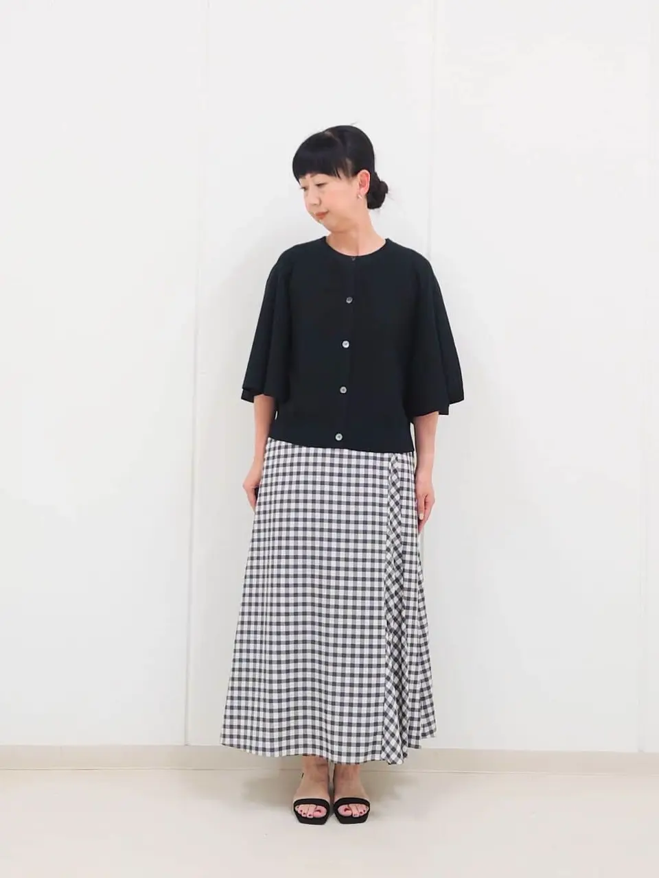 J.PRESS LADIES L スタッフ コーディネート画像