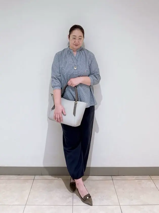 J.PRESS LADIES L スタッフ コーディネート画像