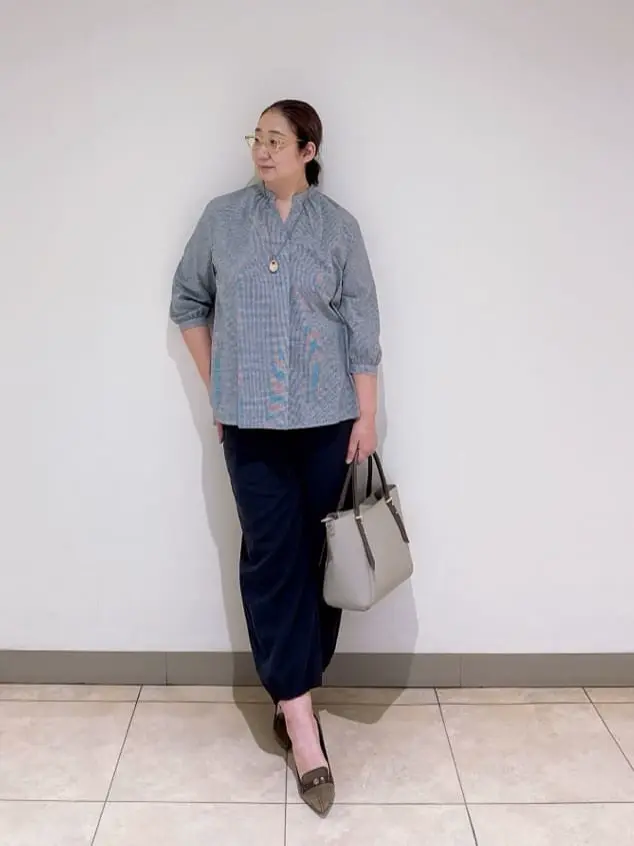 J.PRESS LADIES L スタッフ コーディネート画像