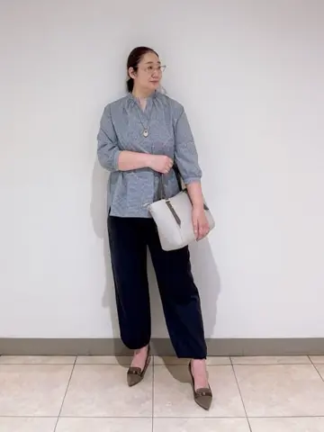 J.PRESS LADIES L スタッフ コーディネート画像