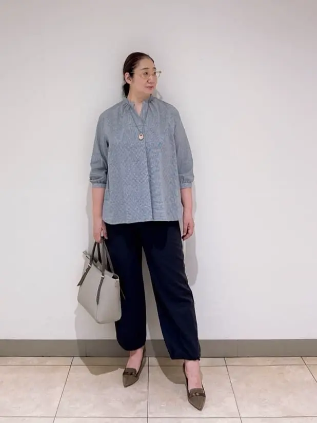 J.PRESS LADIES L スタッフ コーディネート画像