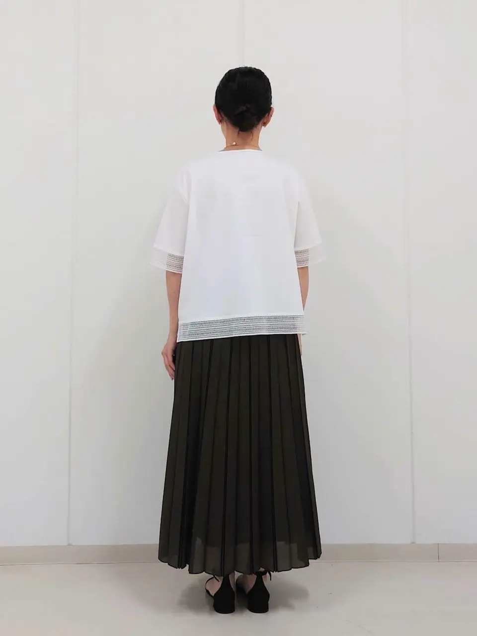 J.PRESS LADIES L スタッフ コーディネート画像