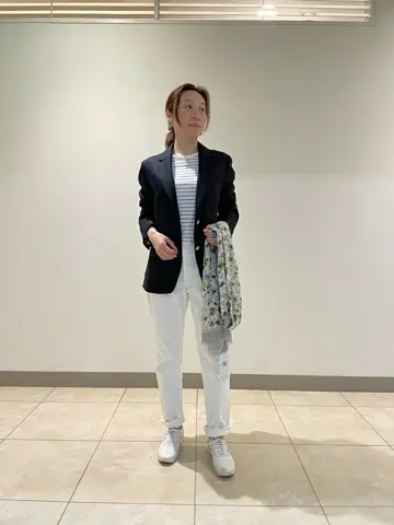 J.PRESS LADIES L スタッフ コーディネート画像