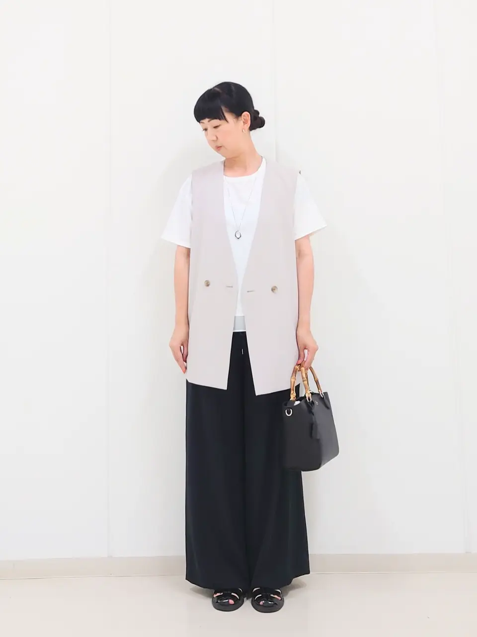 J.PRESS LADIES L スタッフ コーディネート画像