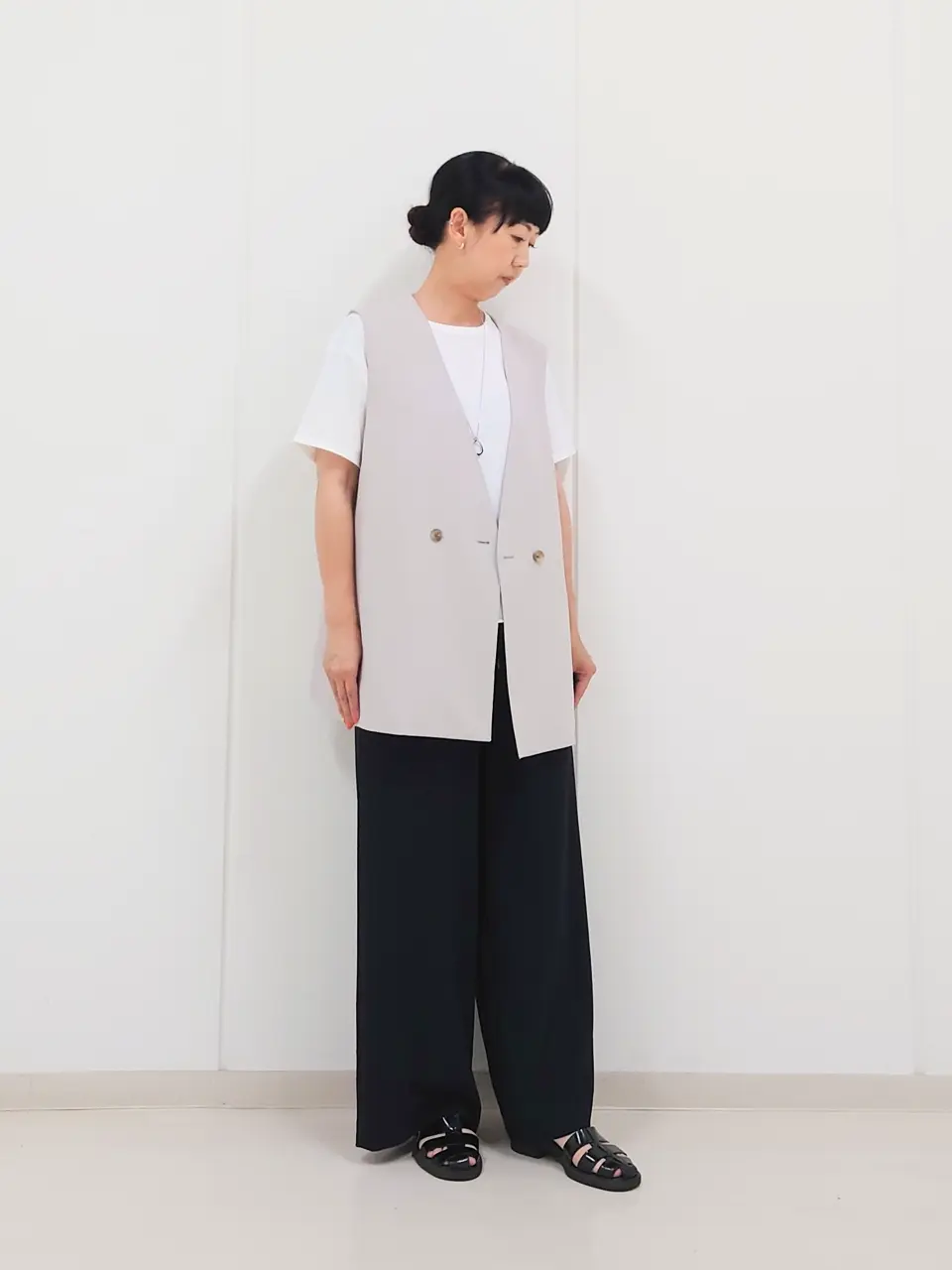 J.PRESS LADIES L スタッフ コーディネート画像