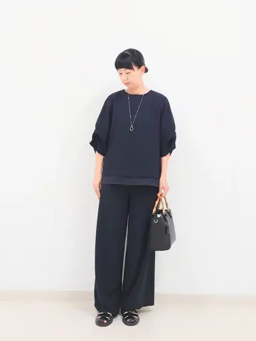 J.PRESS LADIES L スタッフ コーディネート画像