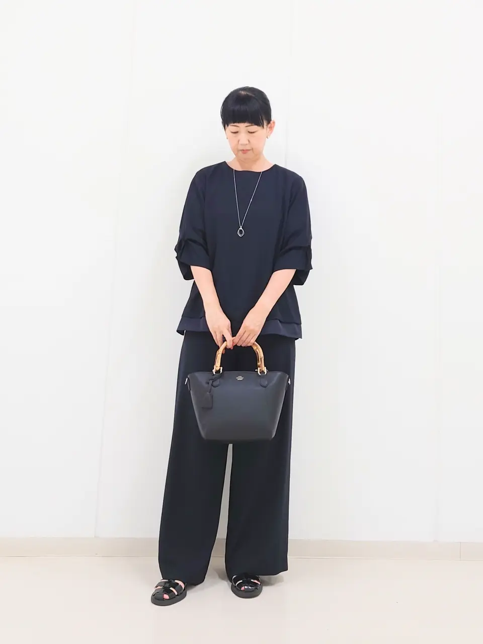 J.PRESS LADIES L スタッフ コーディネート画像