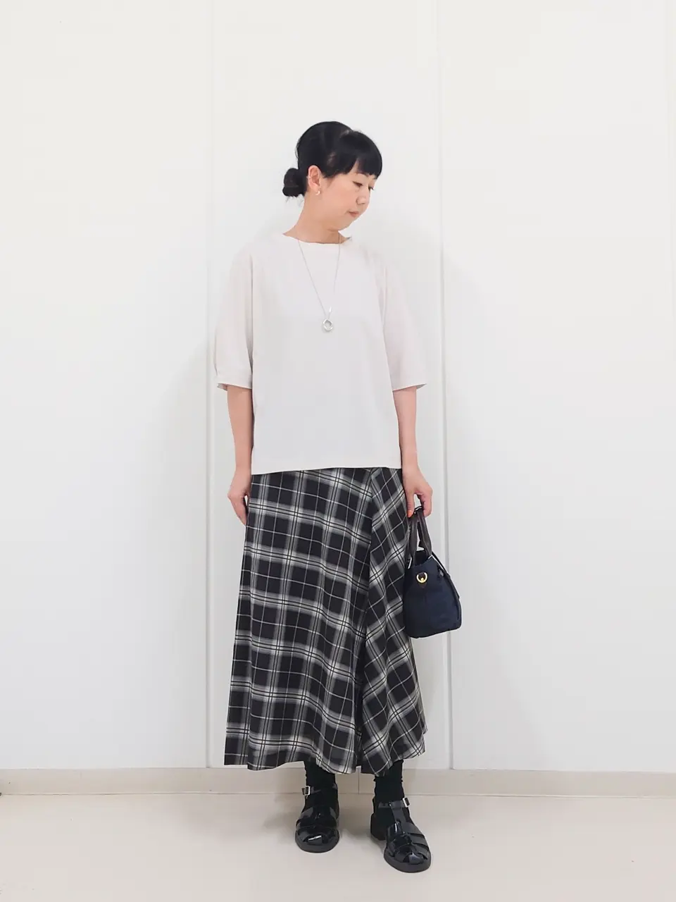 J.PRESS LADIES L スタッフ コーディネート画像