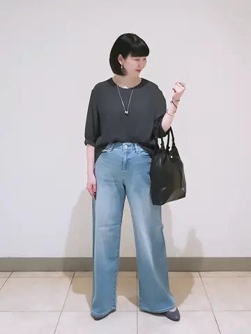 J.PRESS LADIES L スタッフ コーディネート画像
