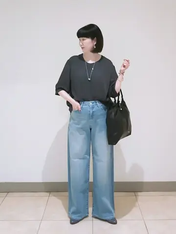J.PRESS LADIES L スタッフ コーディネート画像