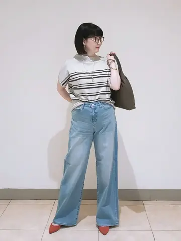 J.PRESS LADIES L スタッフ コーディネート画像