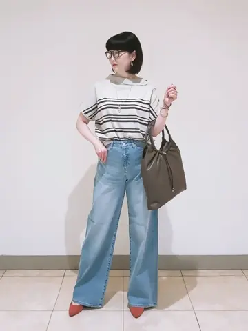 J.PRESS LADIES L スタッフ コーディネート画像