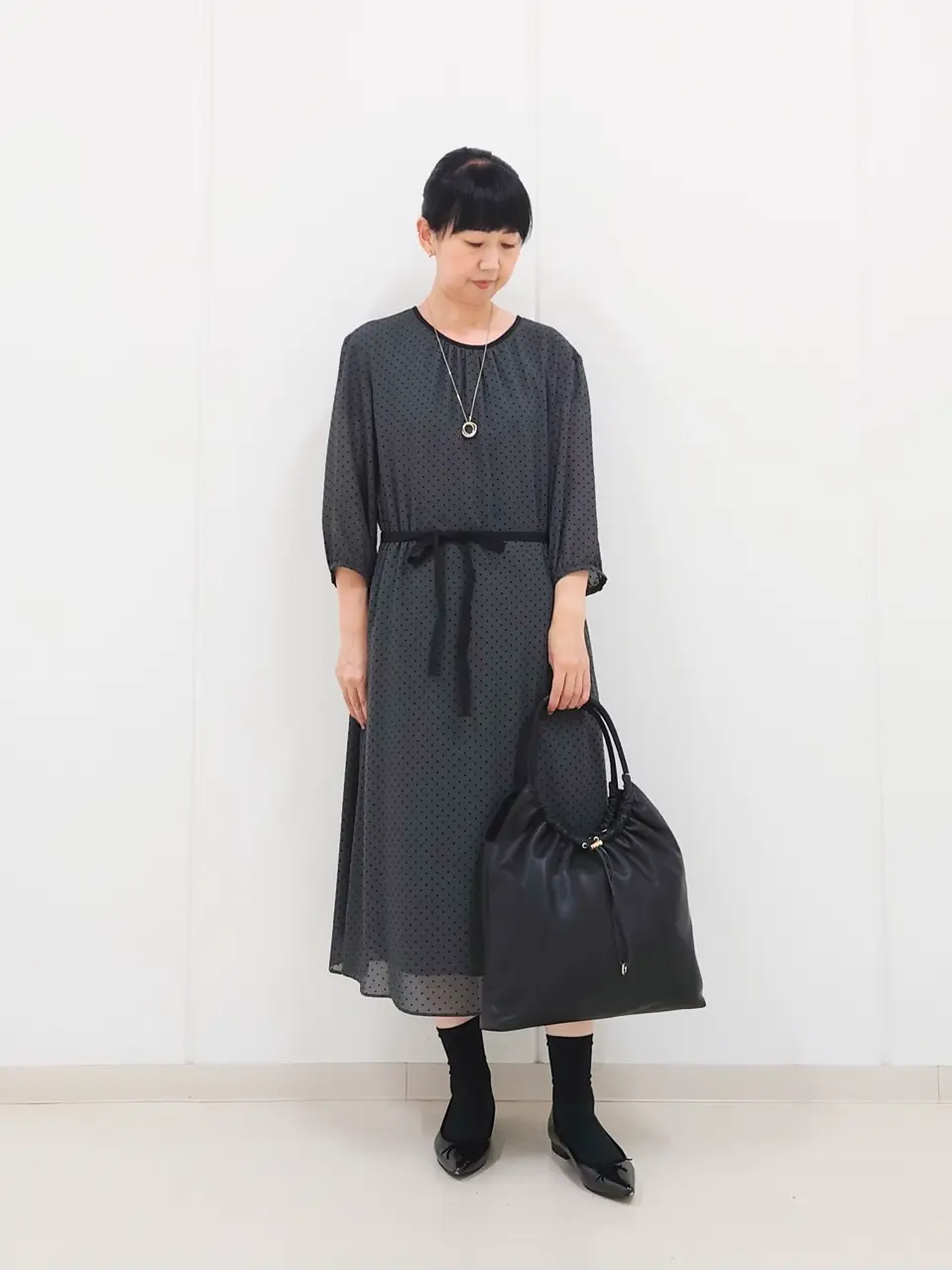 J.PRESS LADIES L スタッフ コーディネート画像