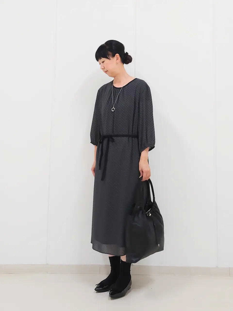 J.PRESS LADIES L スタッフ コーディネート画像