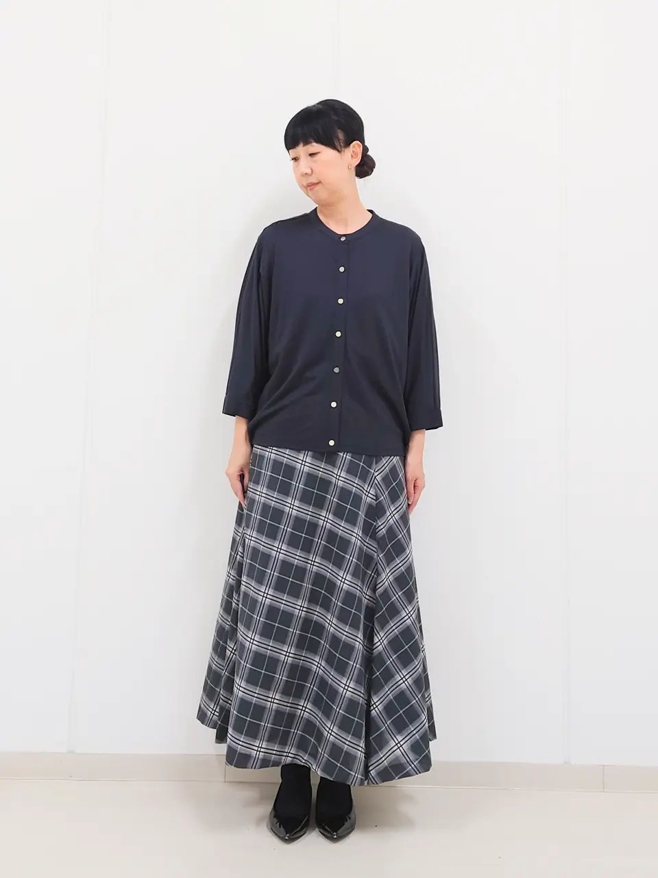 J.PRESS LADIES L スタッフ コーディネート画像