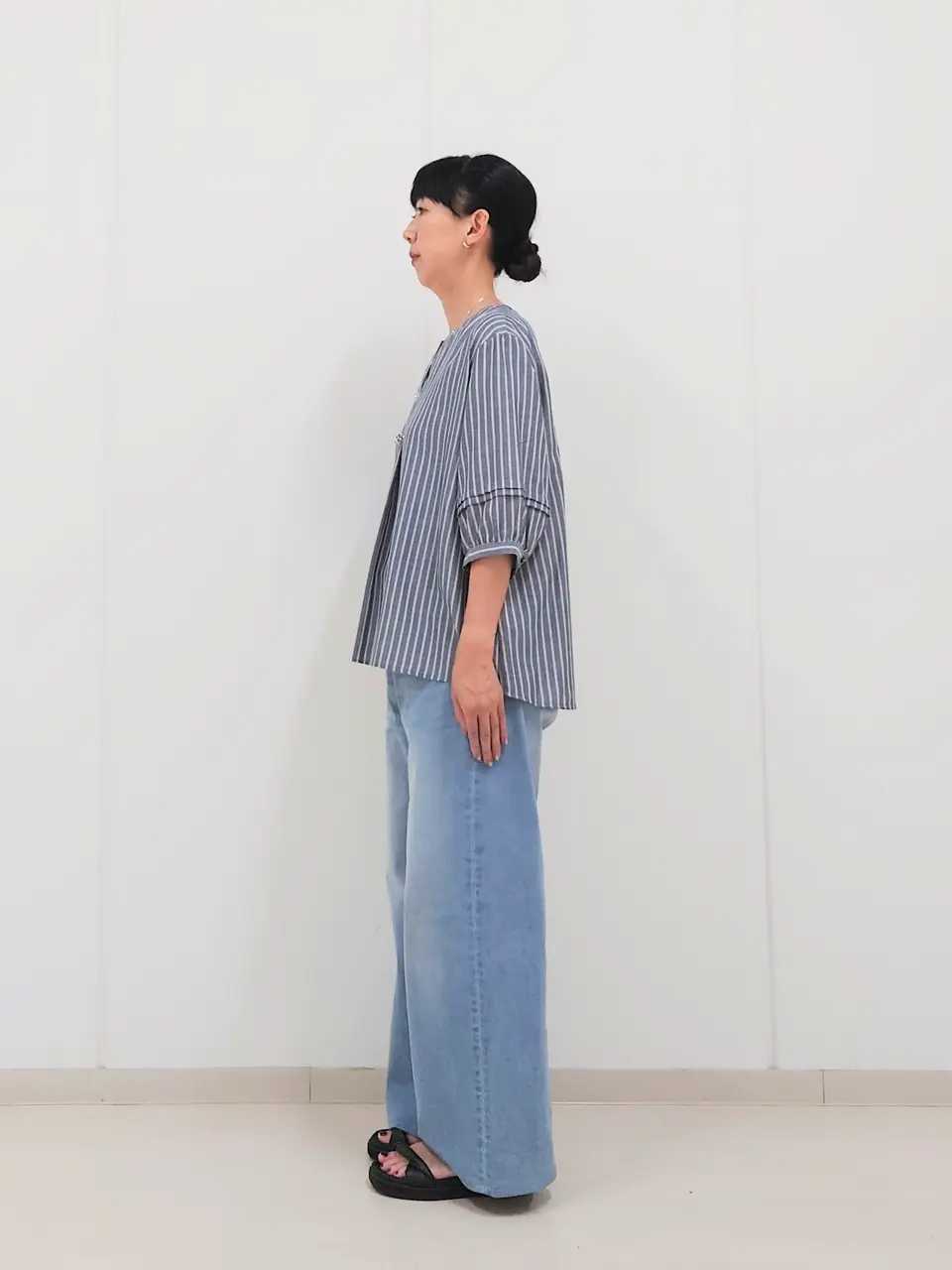 J.PRESS LADIES L スタッフ コーディネート画像