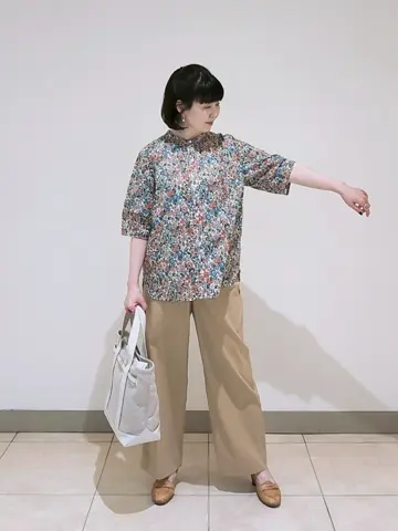 J.PRESS LADIES L スタッフ コーディネート画像