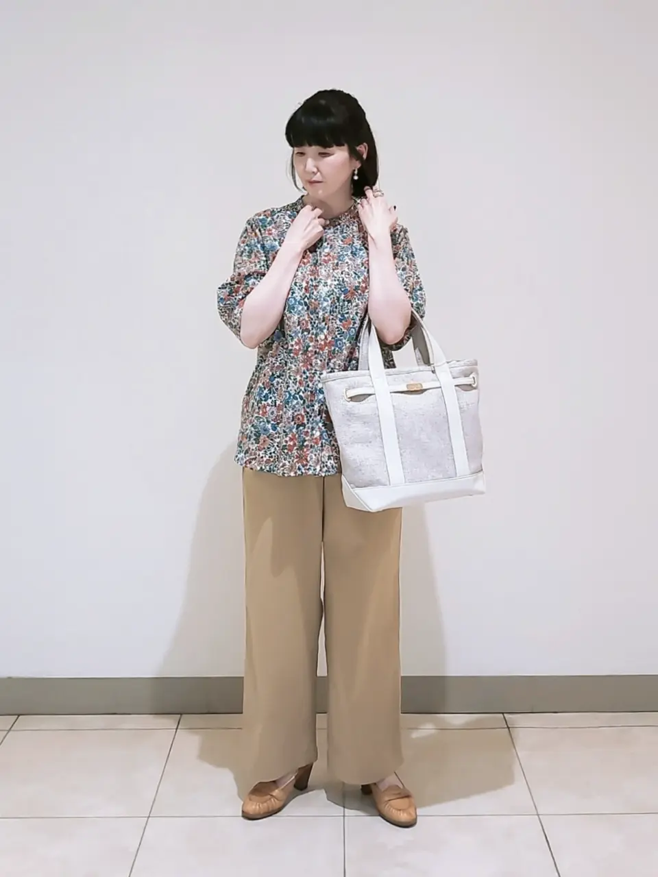 J.PRESS LADIES L スタッフ コーディネート画像