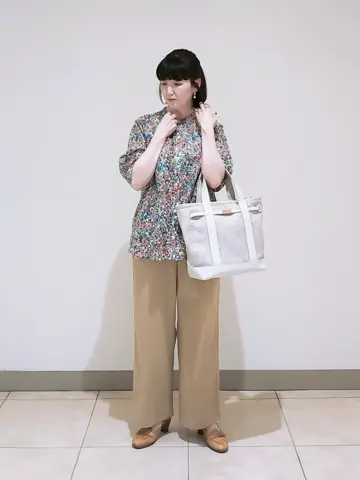 J.PRESS LADIES L スタッフ コーディネート画像