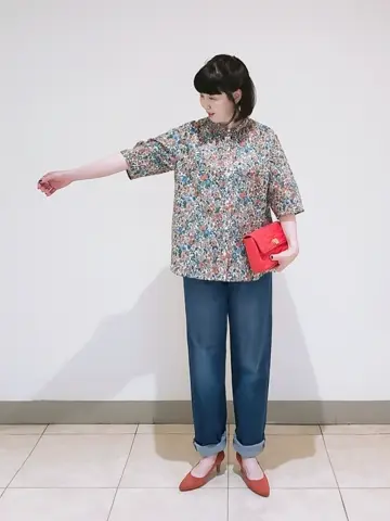 J.PRESS LADIES L スタッフ コーディネート画像